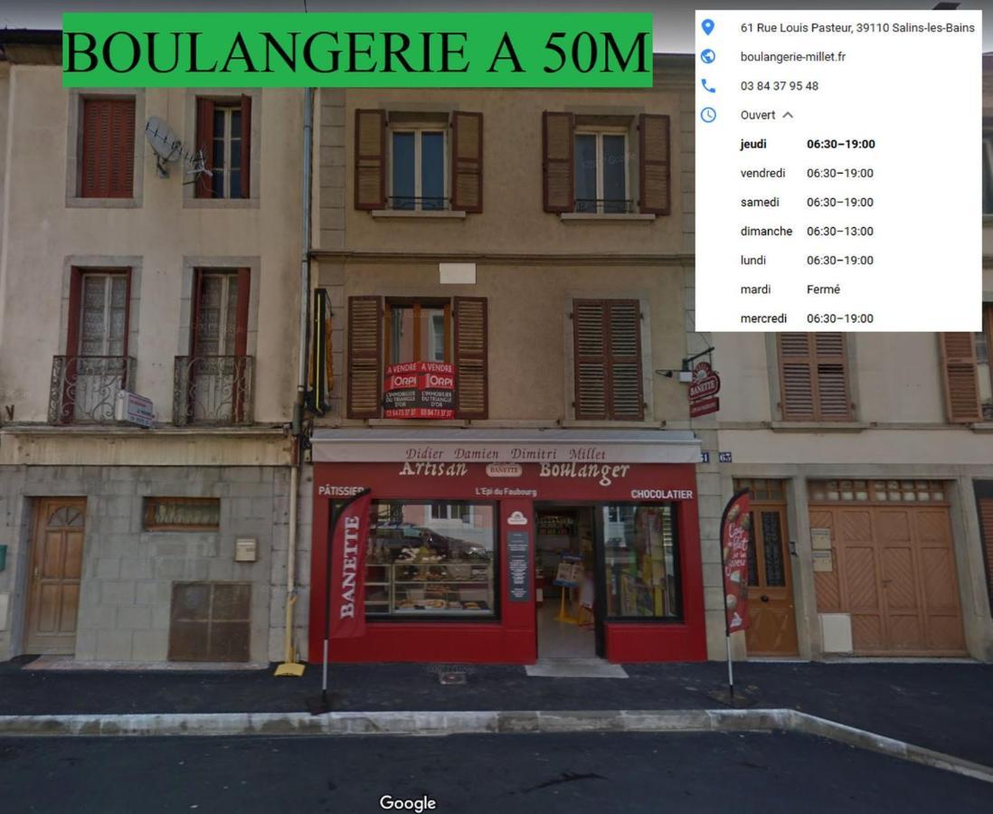 Appartement Cosy 2 Salins Les Bains Bagian luar foto